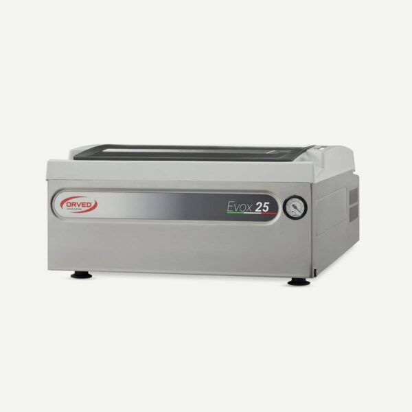 Envasadora al vacío profesional Orved Evox 25 para restaurantes y alimentación en Tarragona