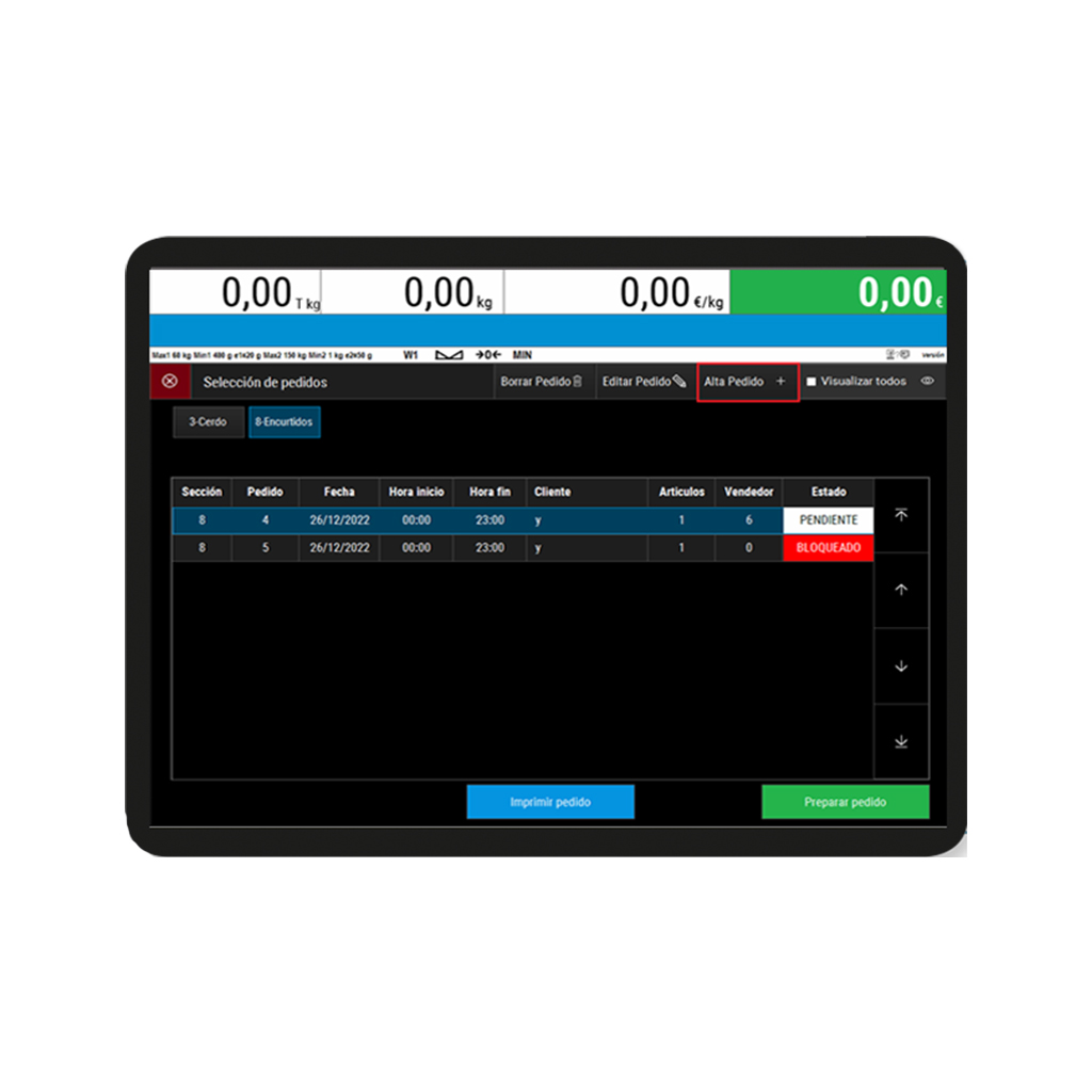 software pesaje carniceria reus tarragona